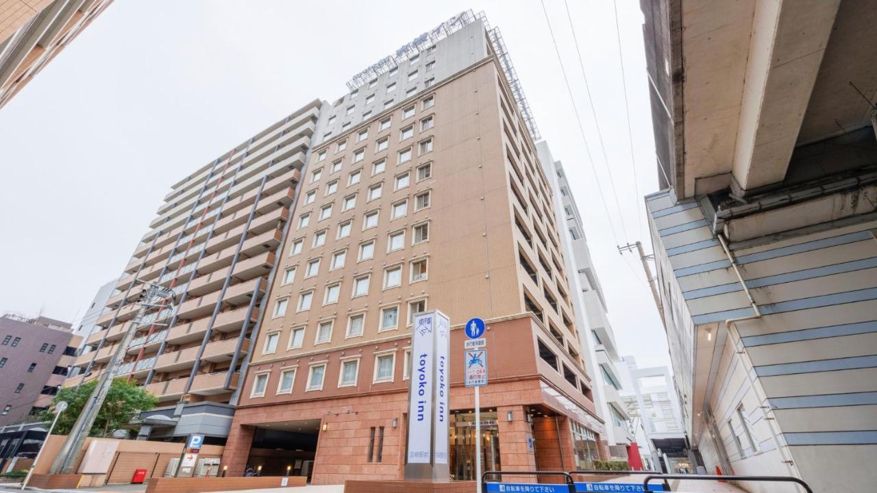 Toyoko Inn Miyazaki Ekimae Buitenkant foto